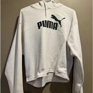 Puma crop sweat shirt